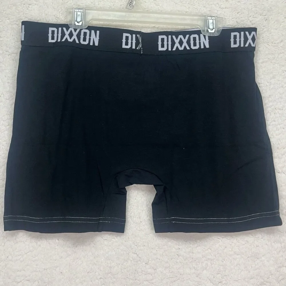 DIXXON FLANNEL Co. Premium Boxer‎ Briefs Mens 3XL  (2Pk) New In Box Motor Black
